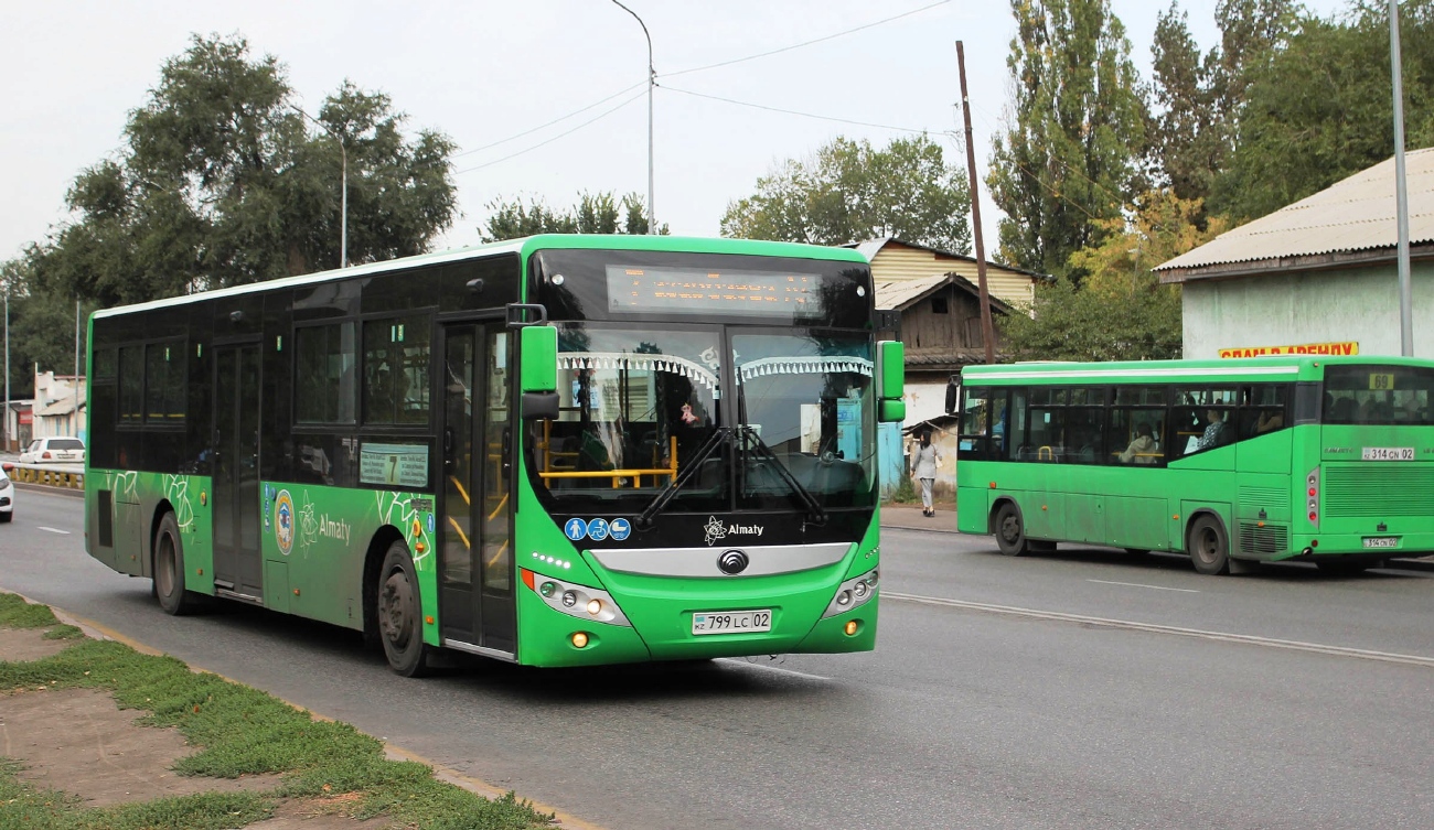 Алматы, Yutong ZK6118HGA № 799 LC 02