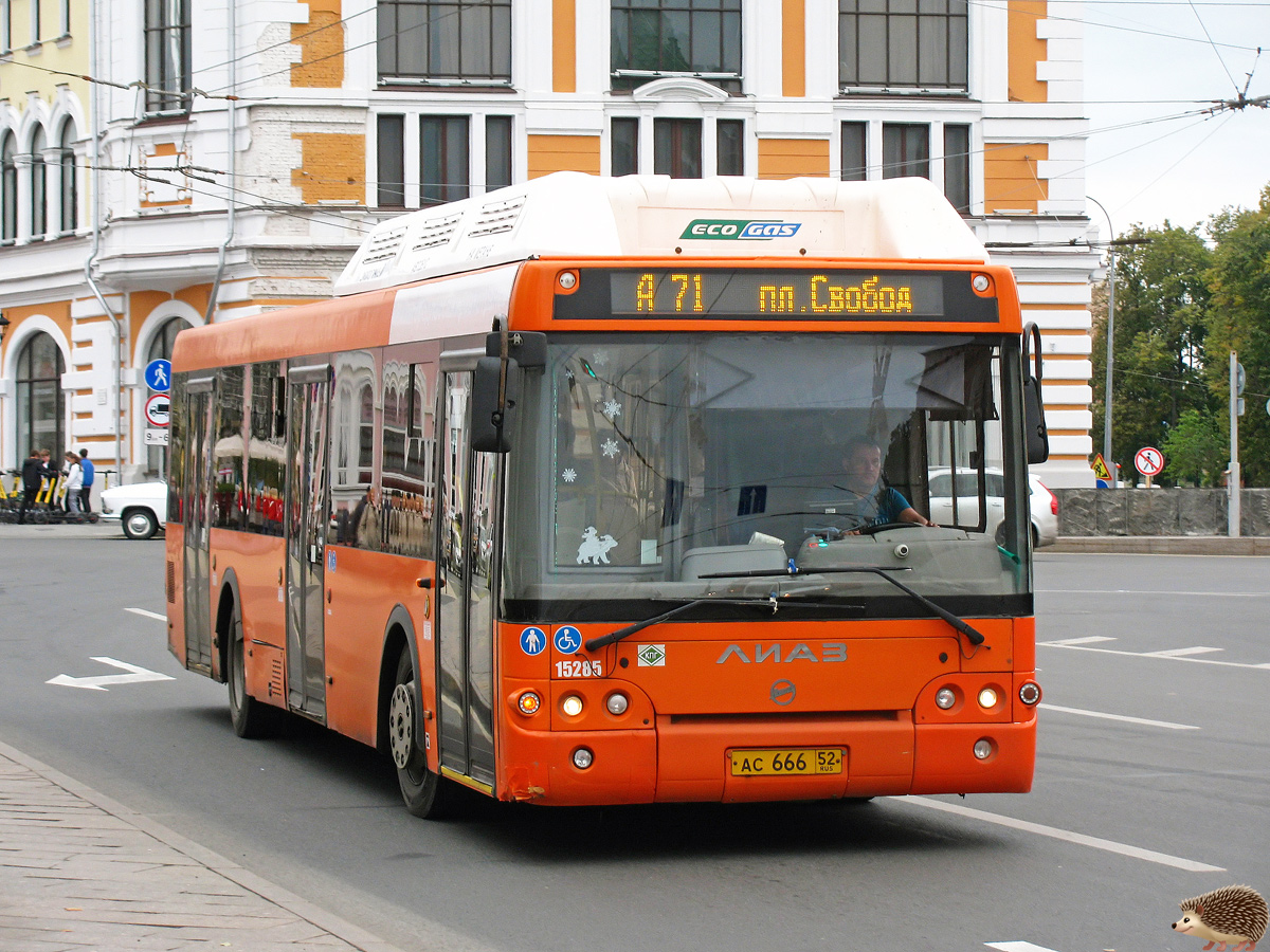 Нижегородская область, ЛиАЗ-5292.67 (CNG) № 15285