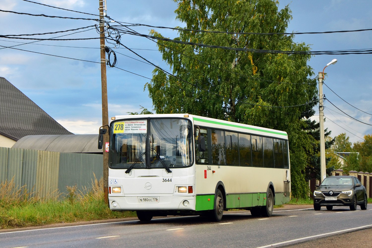 Санкт-Петербург, ЛиАЗ-5293.60 № 3644
