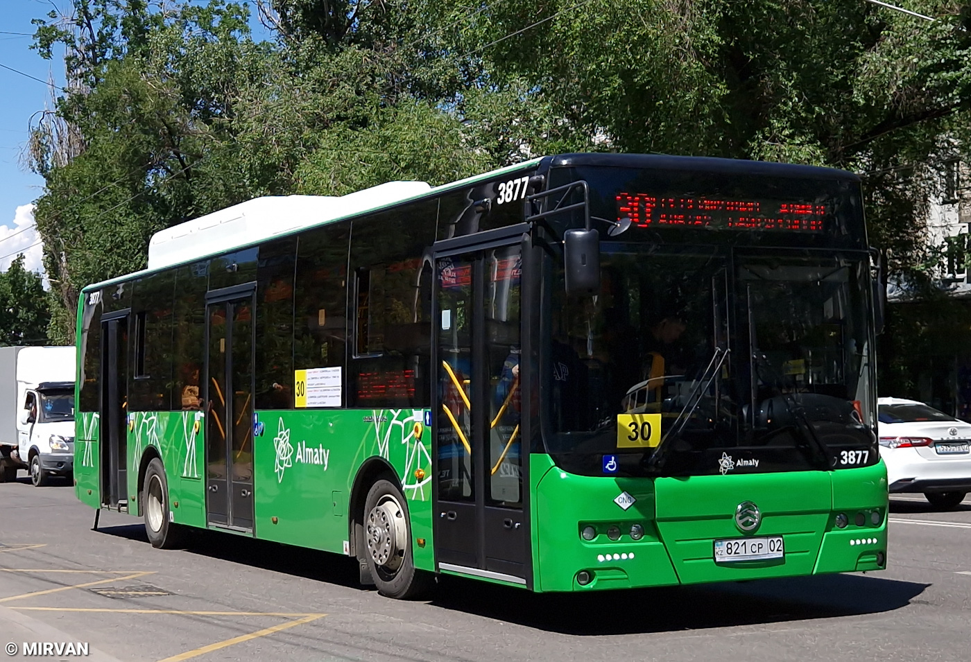 Алматы, Golden Dragon XML6125CN (Hyundai Trans Auto) № 3877