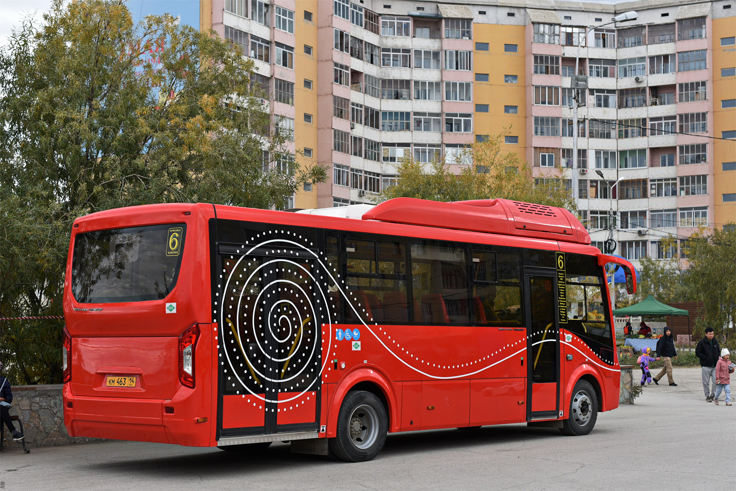 Саха (Якутия), ПАЗ-320415-14 "Vector Next" № КМ 463 14