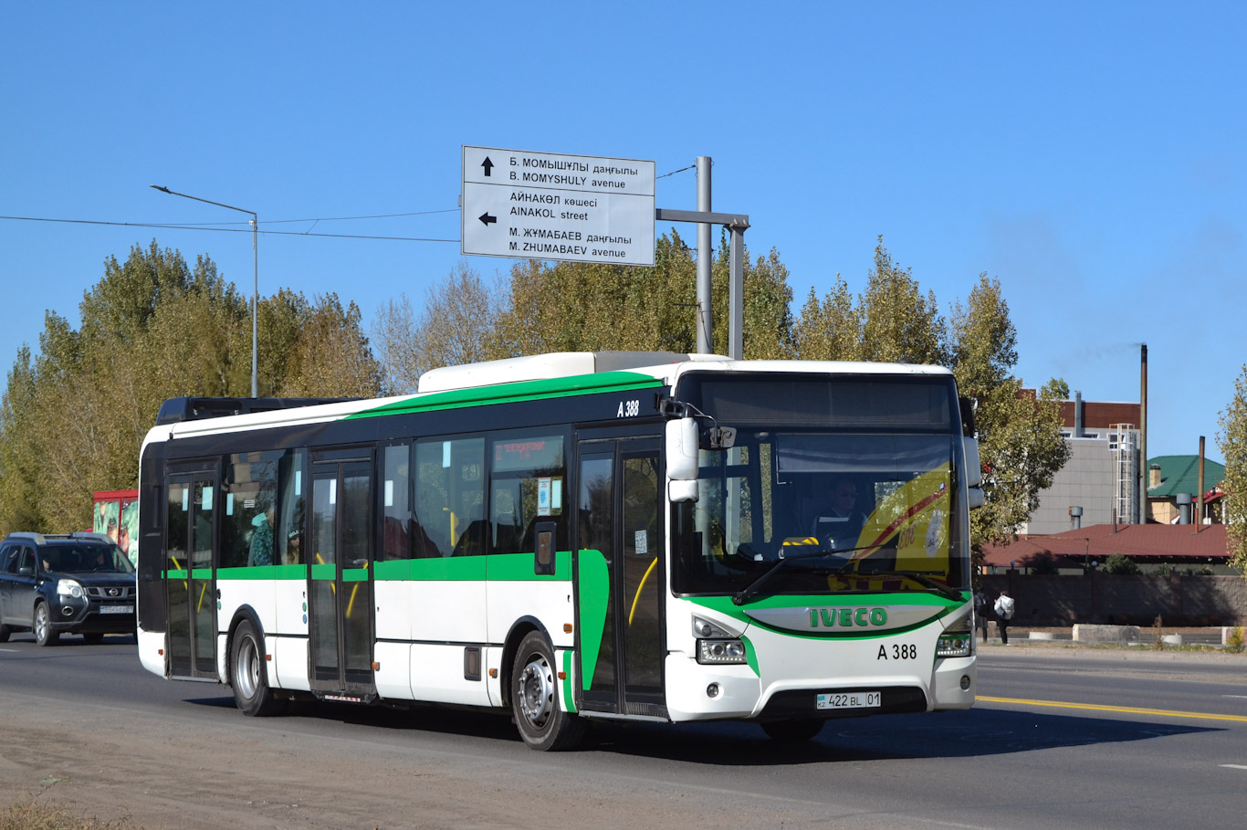 Астана, IVECO Urbanway 12M (СарыаркаАвтоПром) № A388