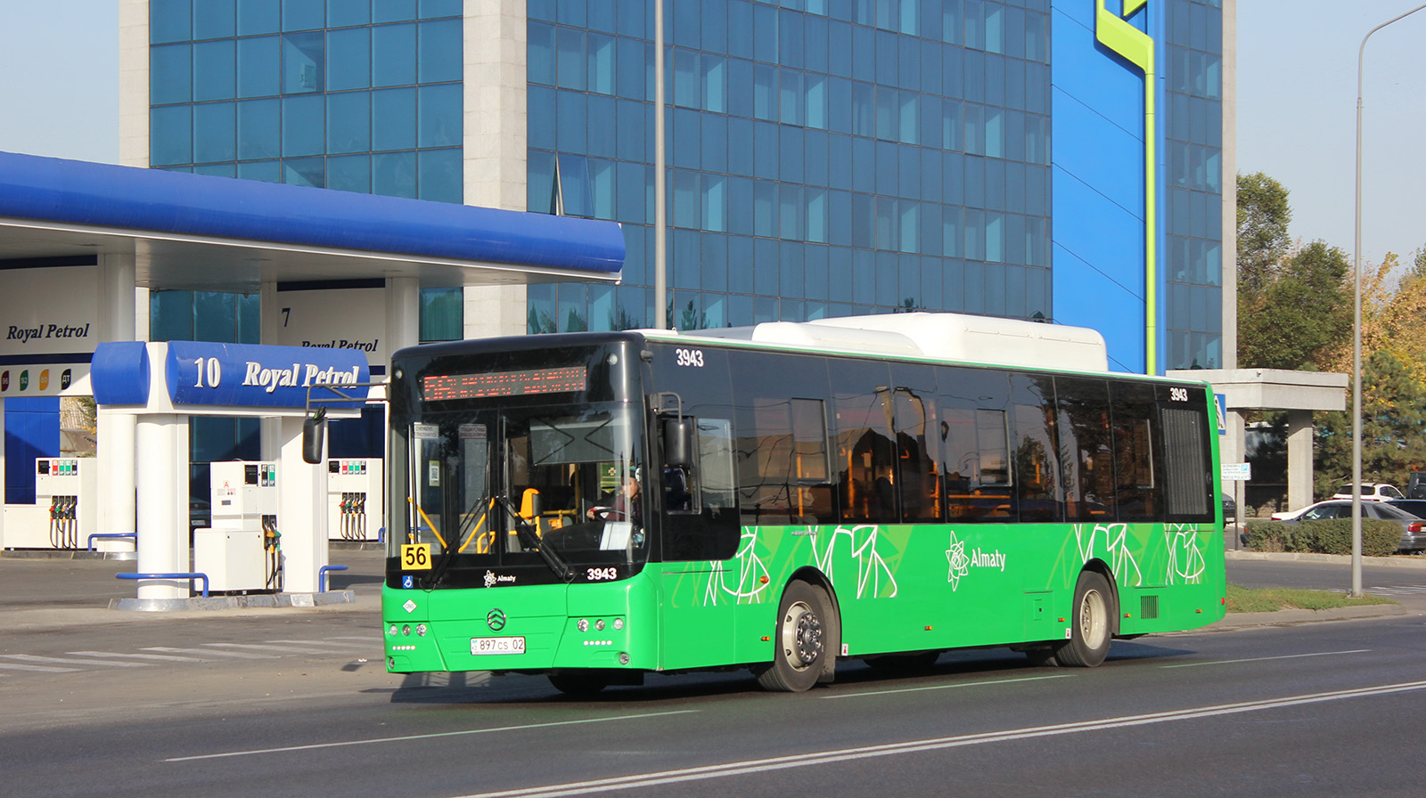 Алматы, Golden Dragon XML6125CN (Hyundai Trans Auto) № 3943