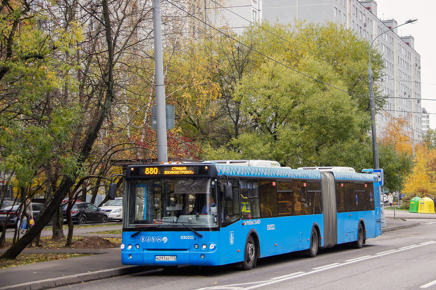Москва, ЛиАЗ-6213.22-01 № 030321
