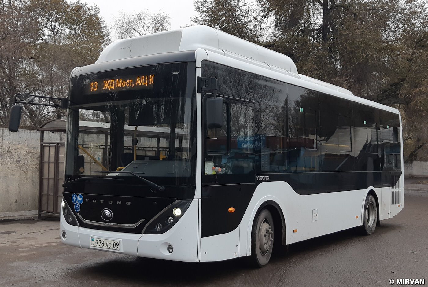 Алматы, Yutong ZK6890HGQ (QazTehna) № 778 AC 09