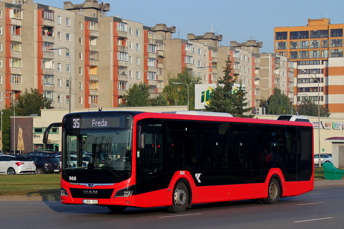 Литва, MAN 12C Lion's City 12 NL330 EfficientHybrid № 968