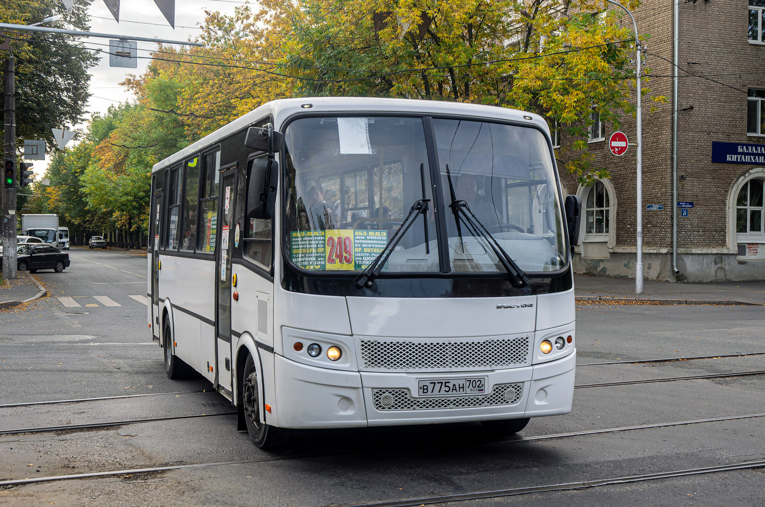 Башкортостан, ПАЗ-320412-04 "Вектор" № В 775 АН 702