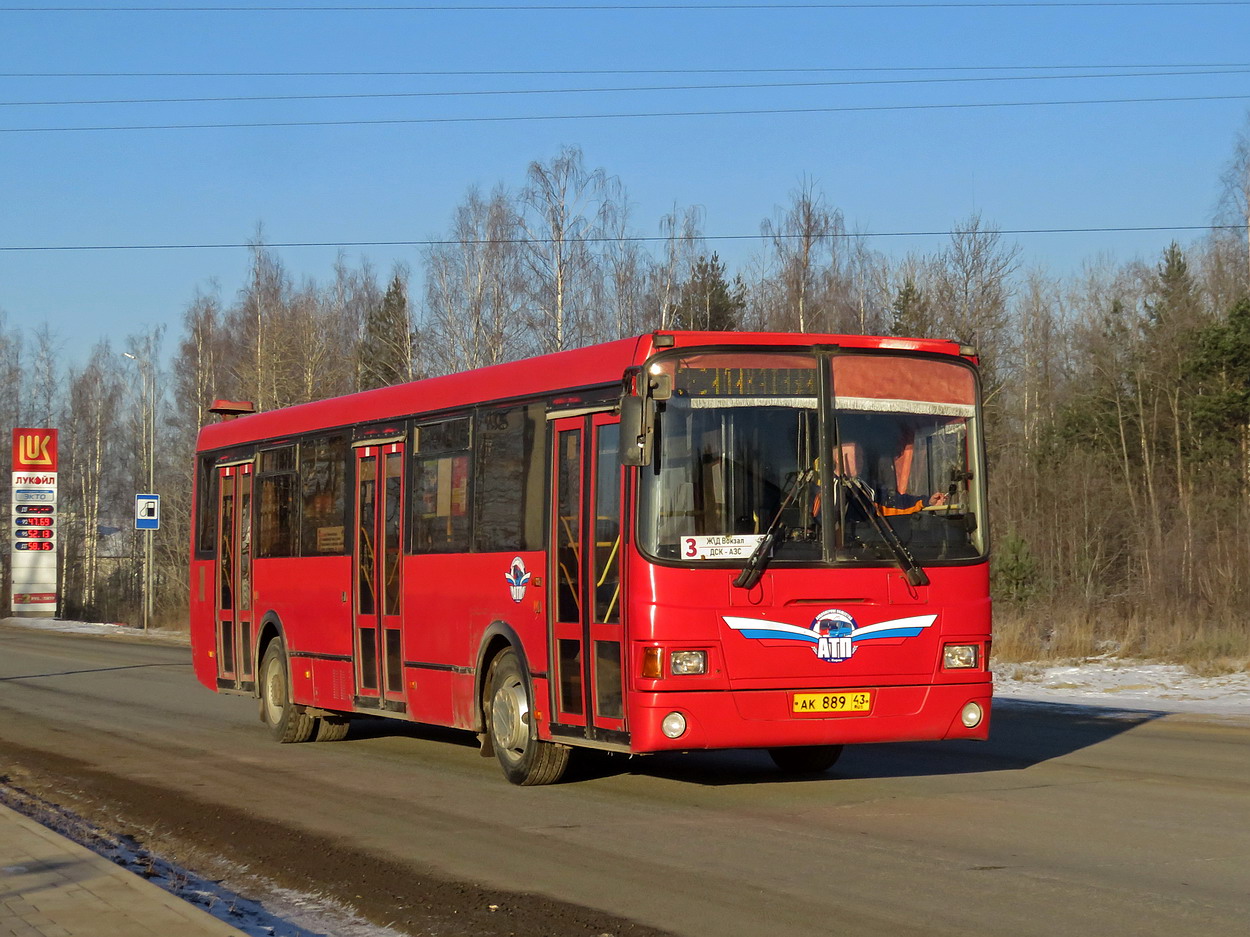 Кировская область, ЛиАЗ-5256.53 № АК 889 43