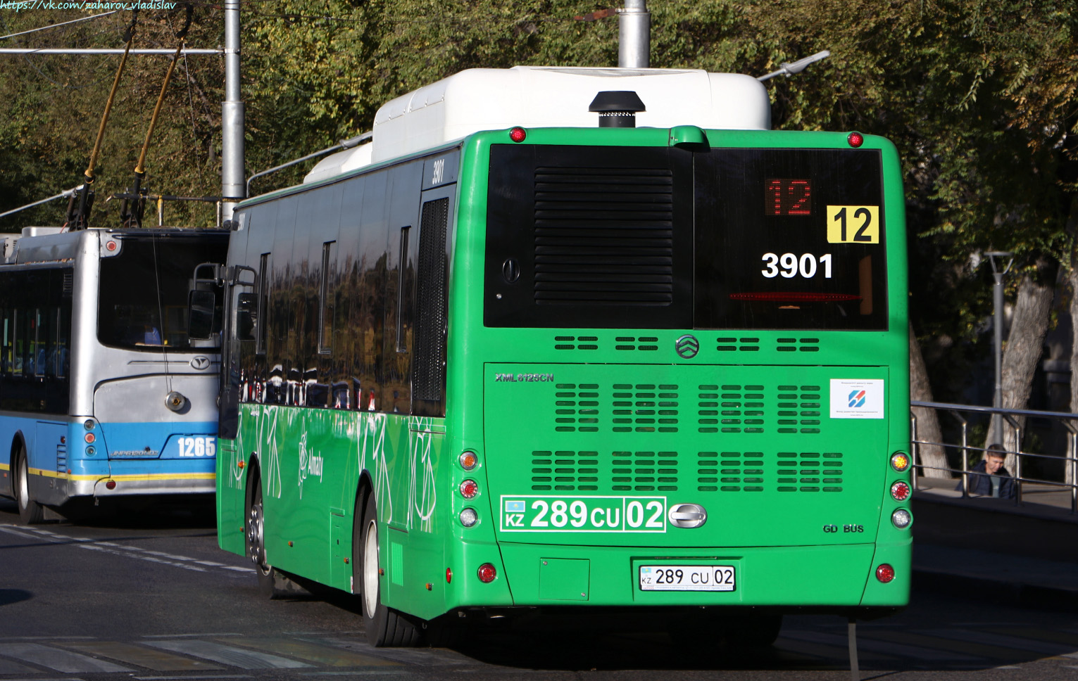 Алматы, Golden Dragon XML6125CN (Hyundai Trans Auto) № 3901