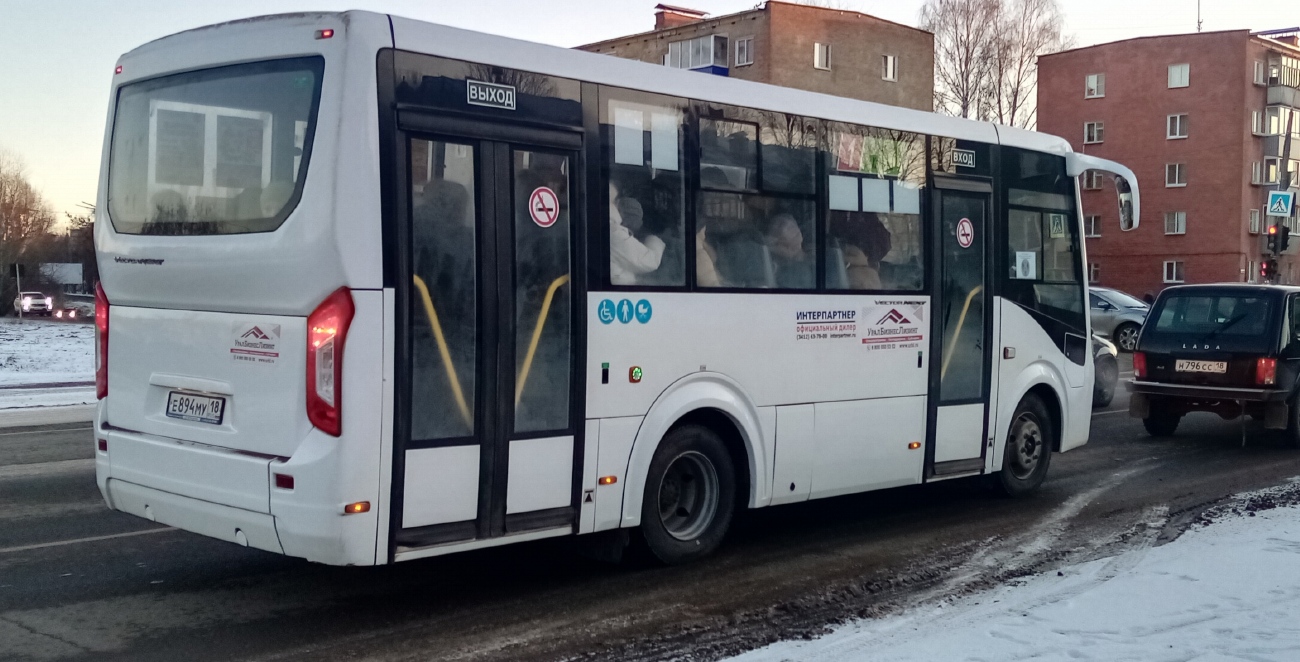 Удмуртия, ПАЗ-320435-04 "Vector Next" № Е 894 МУ 18