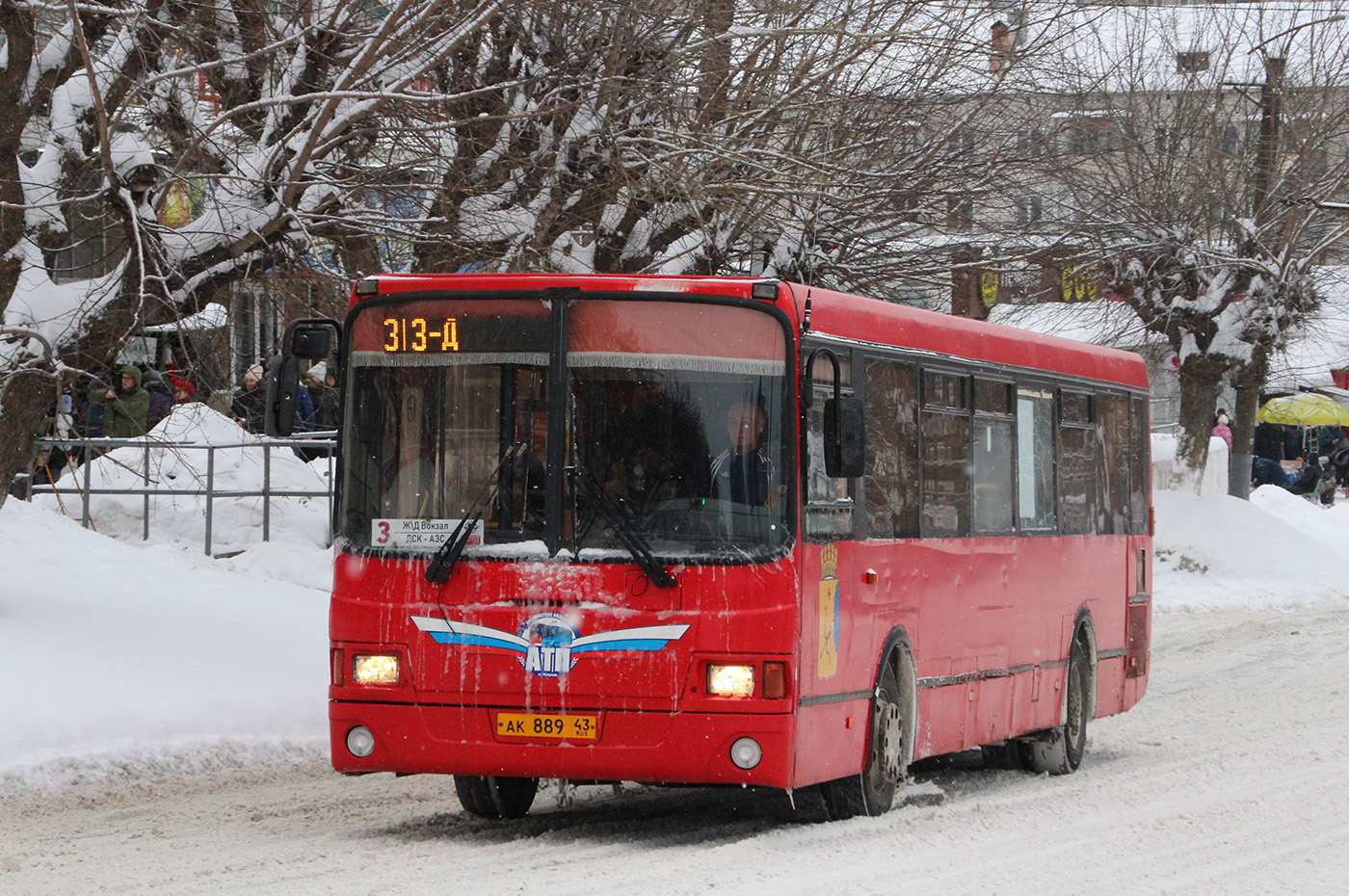 Кировская область, ЛиАЗ-5256.53 № АК 889 43