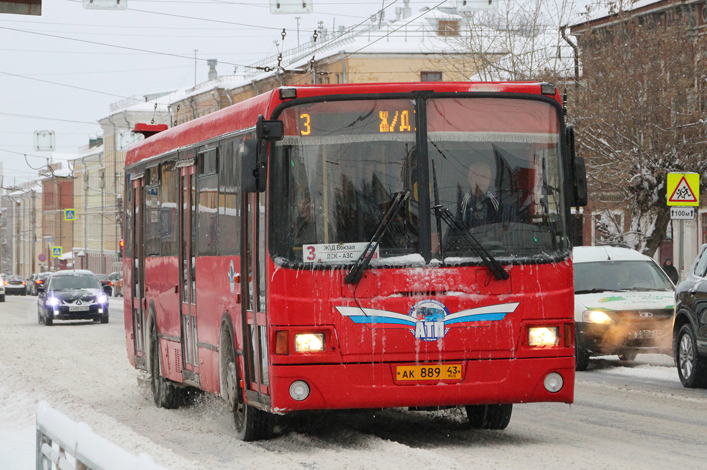 Кировская область, ЛиАЗ-5256.53 № АК 889 43