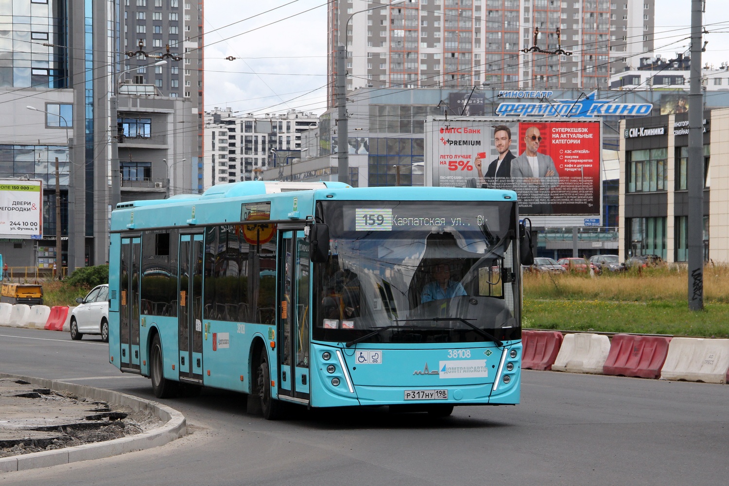 Санкт-Петербург, МАЗ-203.947 № 38108