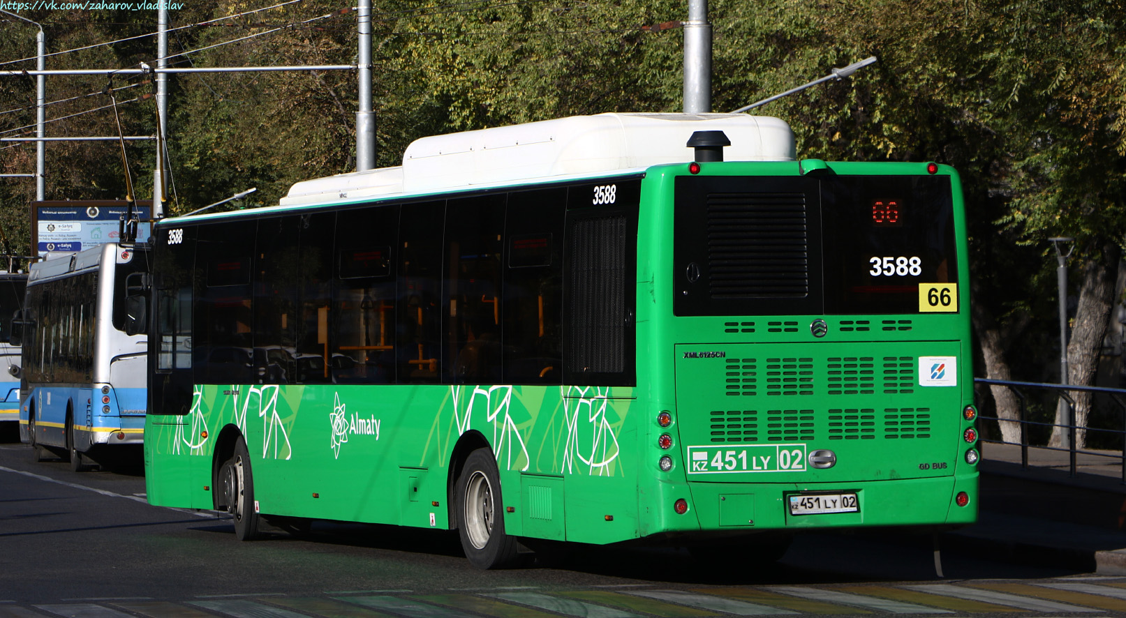 Алматы, Golden Dragon XML6125CN (Hyundai Trans Auto) № 3588