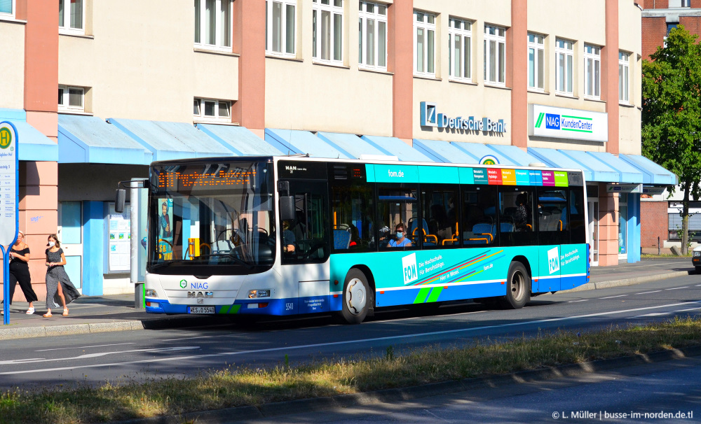 Северный Рейн-Вестфалия, MAN A21 Lion's City NL283 № 5540
