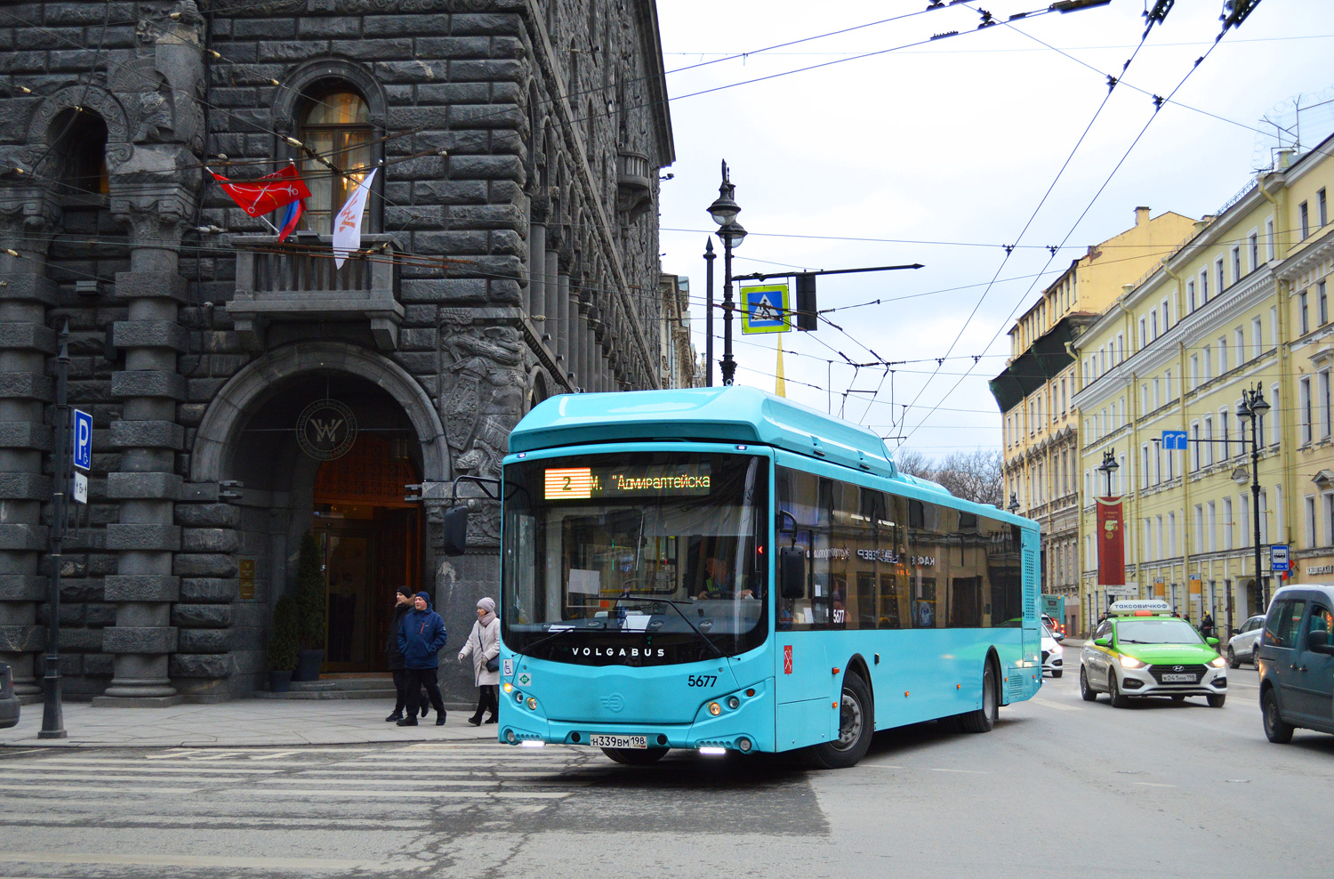 Санкт-Петербург, Volgabus-5270.G4 (CNG) № 5677