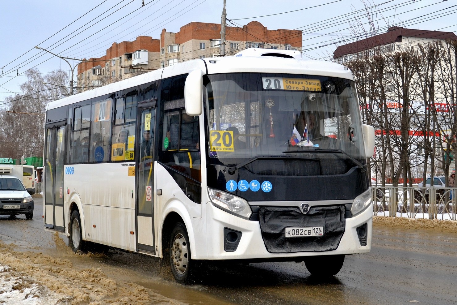 Ставропольский край, ПАЗ-320415-04 "Vector Next" № К 082 СВ 126