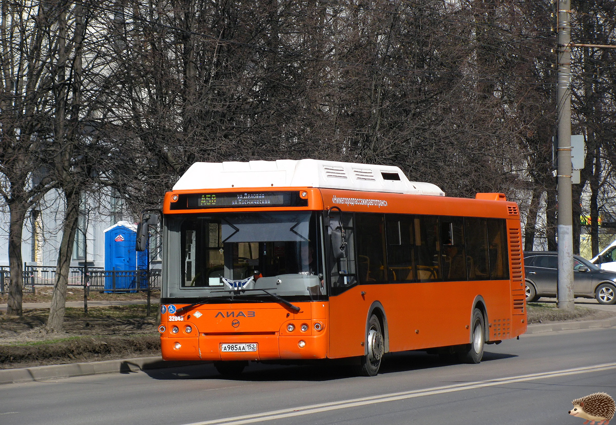 Нижегородская область, ЛиАЗ-5292.67 (CNG) № 32043