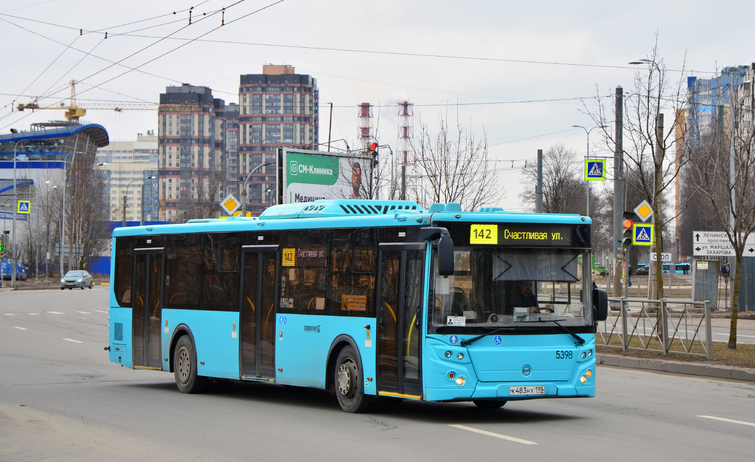 Санкт-Петербург, ЛиАЗ-5292.65 № 5398