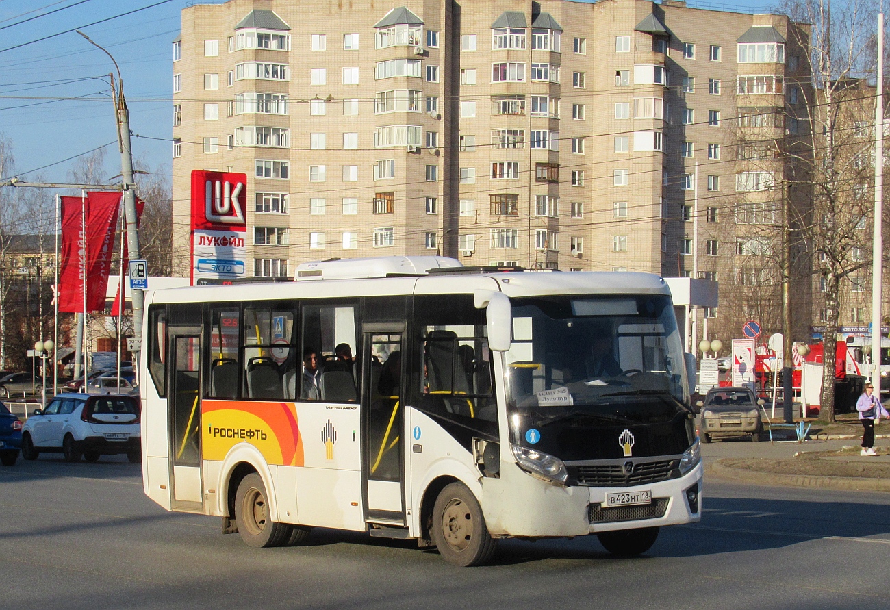 Удмуртия, ПАЗ-320405-04 "Vector Next" № В 423 НТ 18