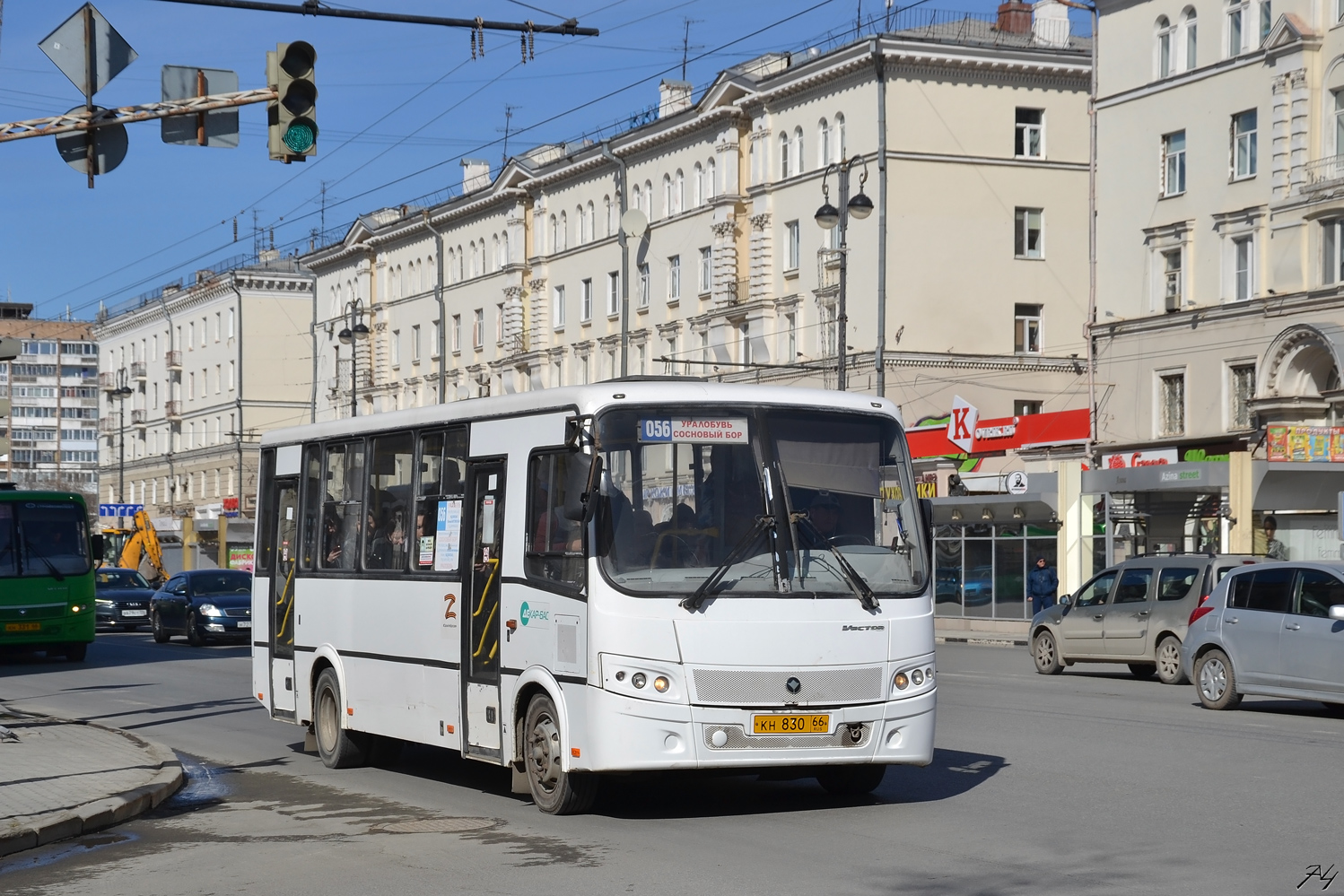 Свердловская область, ПАЗ-320412-04 "Вектор" № КН 830 66