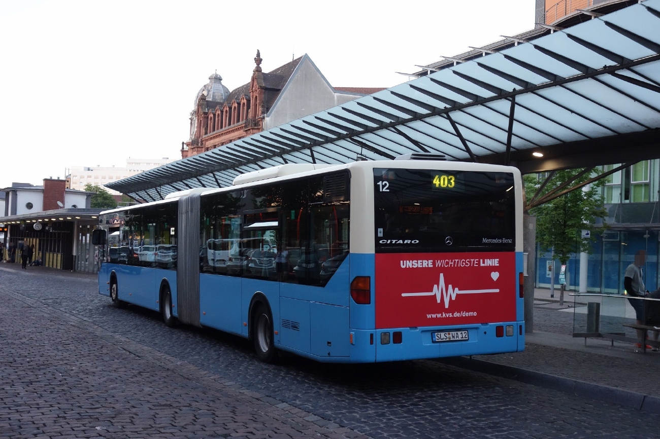 Саар, Mercedes-Benz O530G Citaro G № 12
