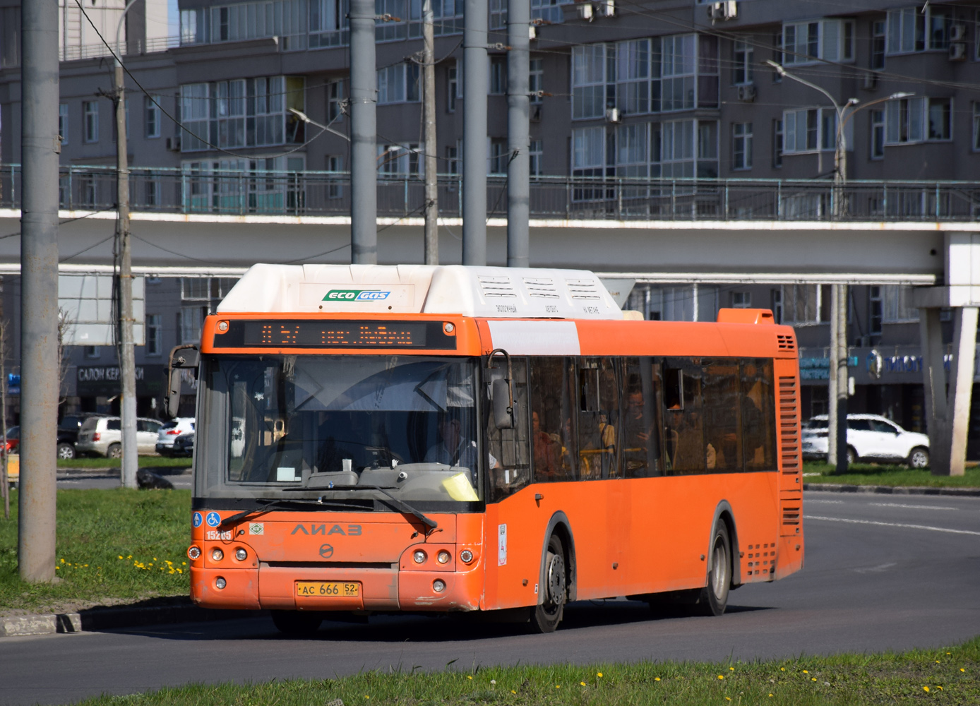 Нижегородская область, ЛиАЗ-5292.67 (CNG) № 15285
