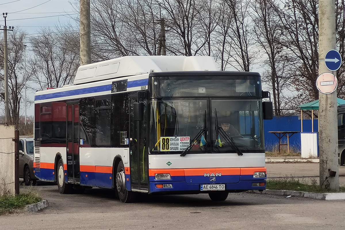Днепропетровская область, MAN A20 NÜ313 CNG № AE 6846 TO