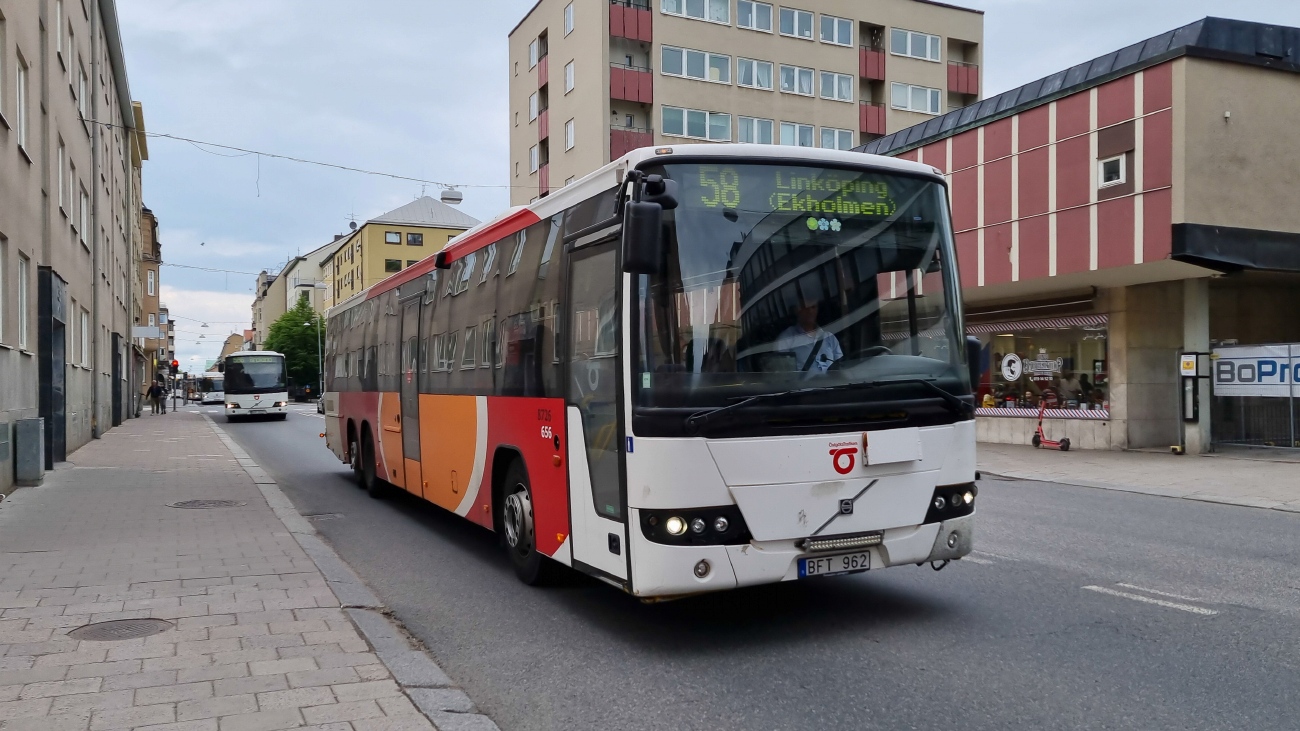 Швеция, Volvo 8700BLE № 656