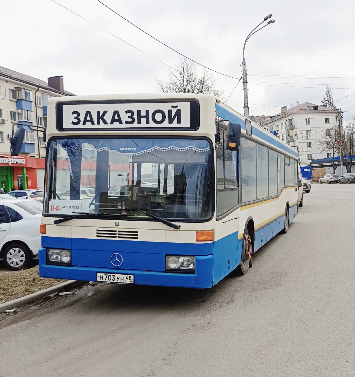 Липецкая область, Mercedes-Benz O405N2 № Н 703 УН 48