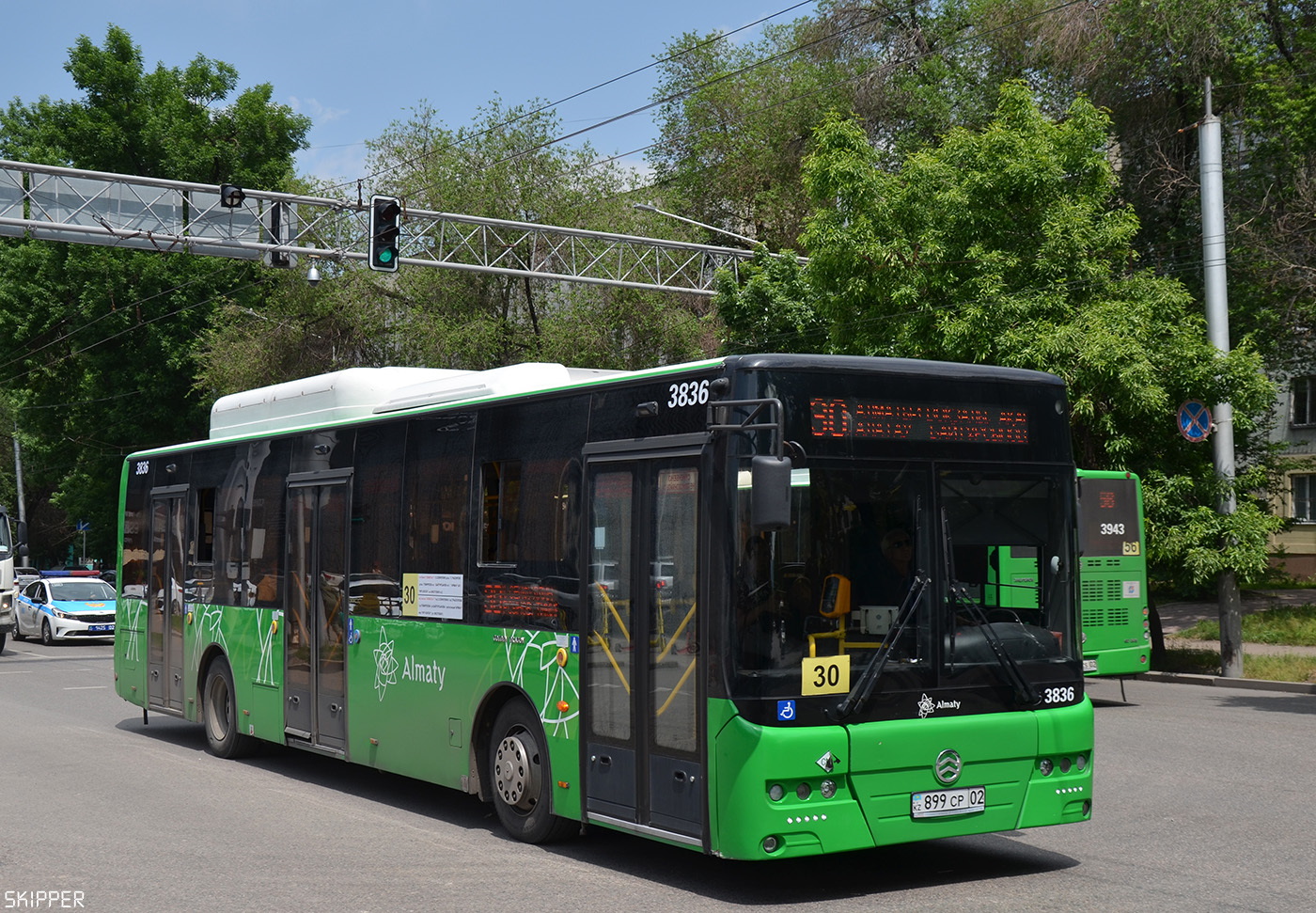 Алматы, Golden Dragon XML6125CN (Hyundai Trans Auto) № 3836