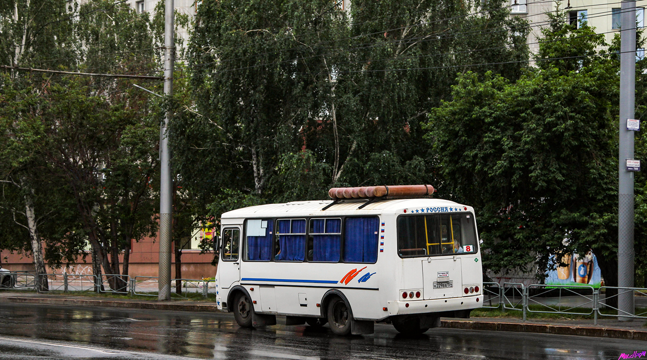 Новосибирская область, ПАЗ-32054 № К 229 ВА 154