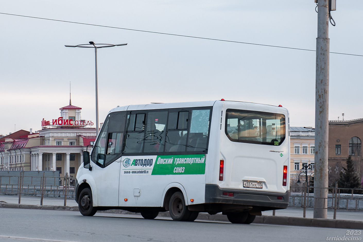 Омская область, ГАЗ-A64R45 Next № А 551 НХ 155