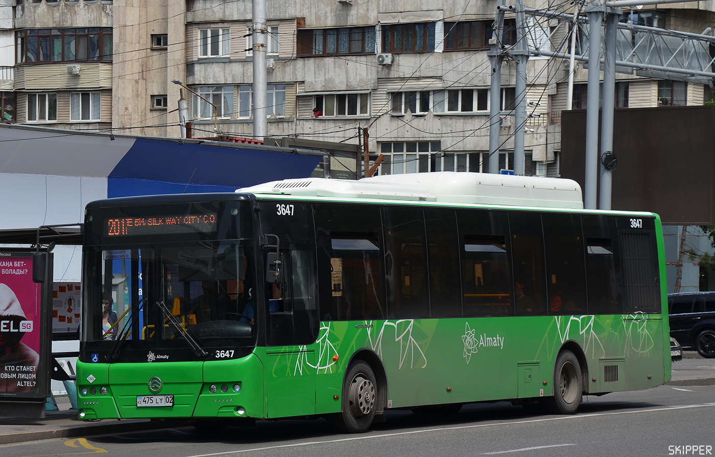 Алматы, Golden Dragon XML6125CN (Hyundai Trans Auto) № 3647
