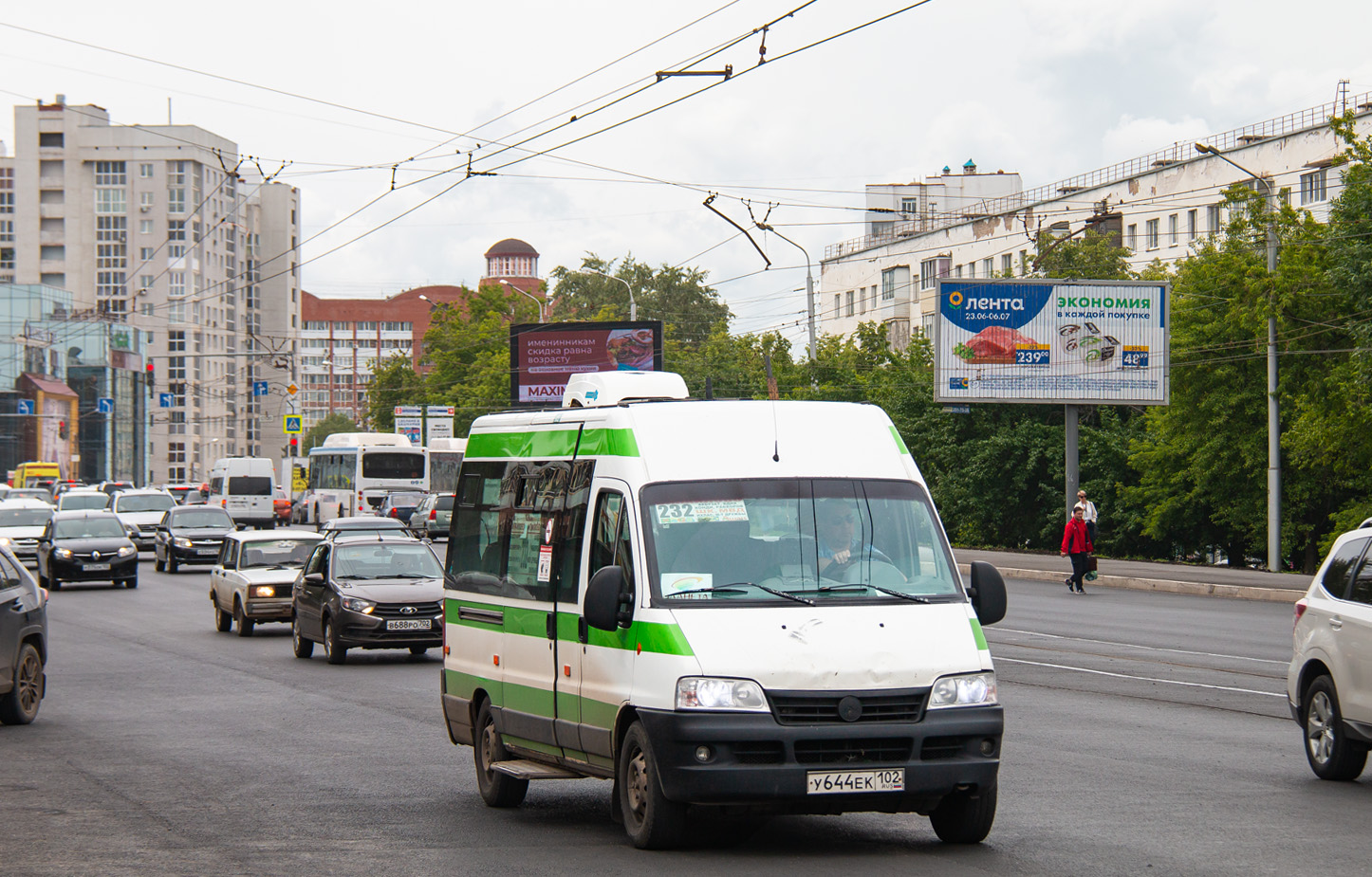 Башкортостан, FIAT Ducato 244 CSMMC-RLL, -RTL № У 644 ЕК 102
