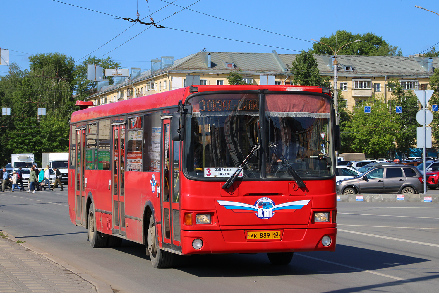 Кировская область, ЛиАЗ-5256.53 № АК 889 43