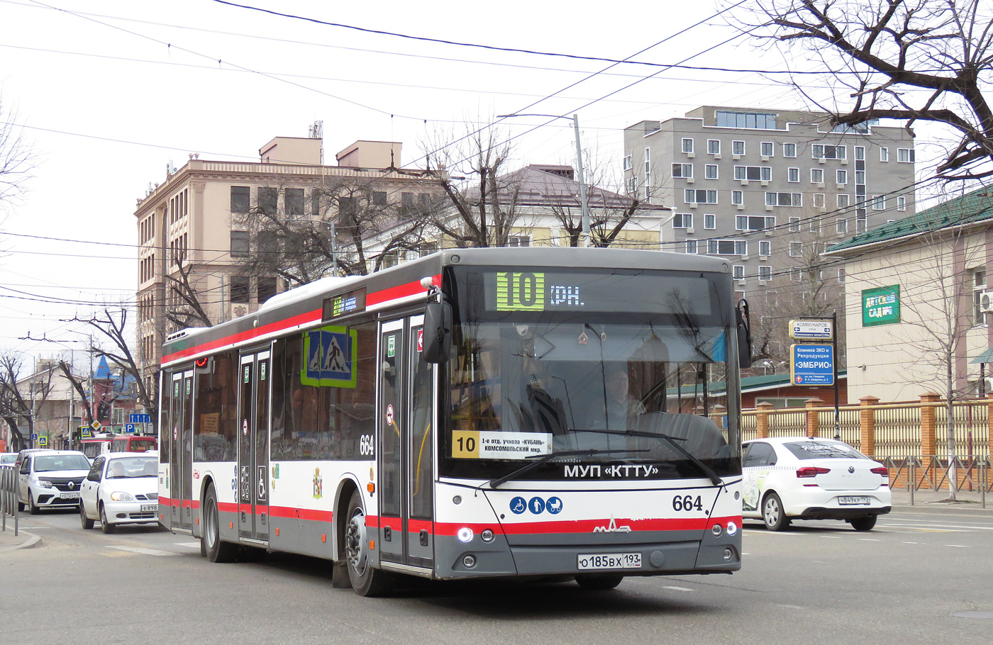 Краснодарский край, МАЗ-203.016 № 664
