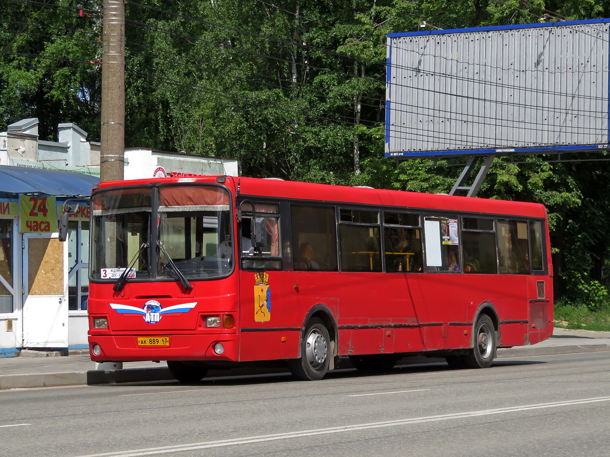 Кировская область, ЛиАЗ-5256.53 № АК 889 43