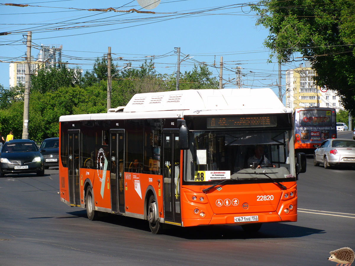 Нижегородская область, ЛиАЗ-5292.67 (CNG) № 22820