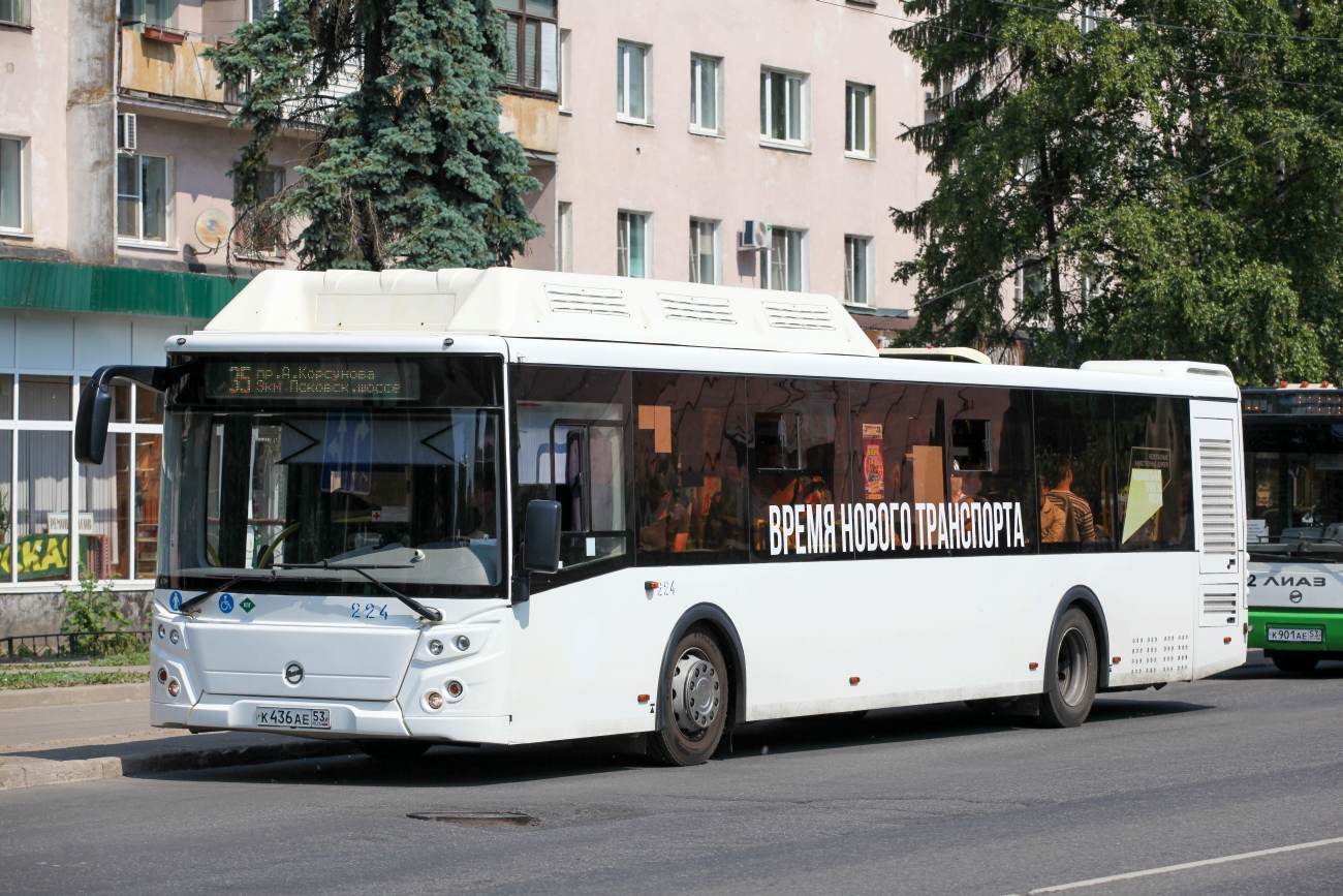 Новгородская область, ЛиАЗ-5292.67 (CNG) № 224