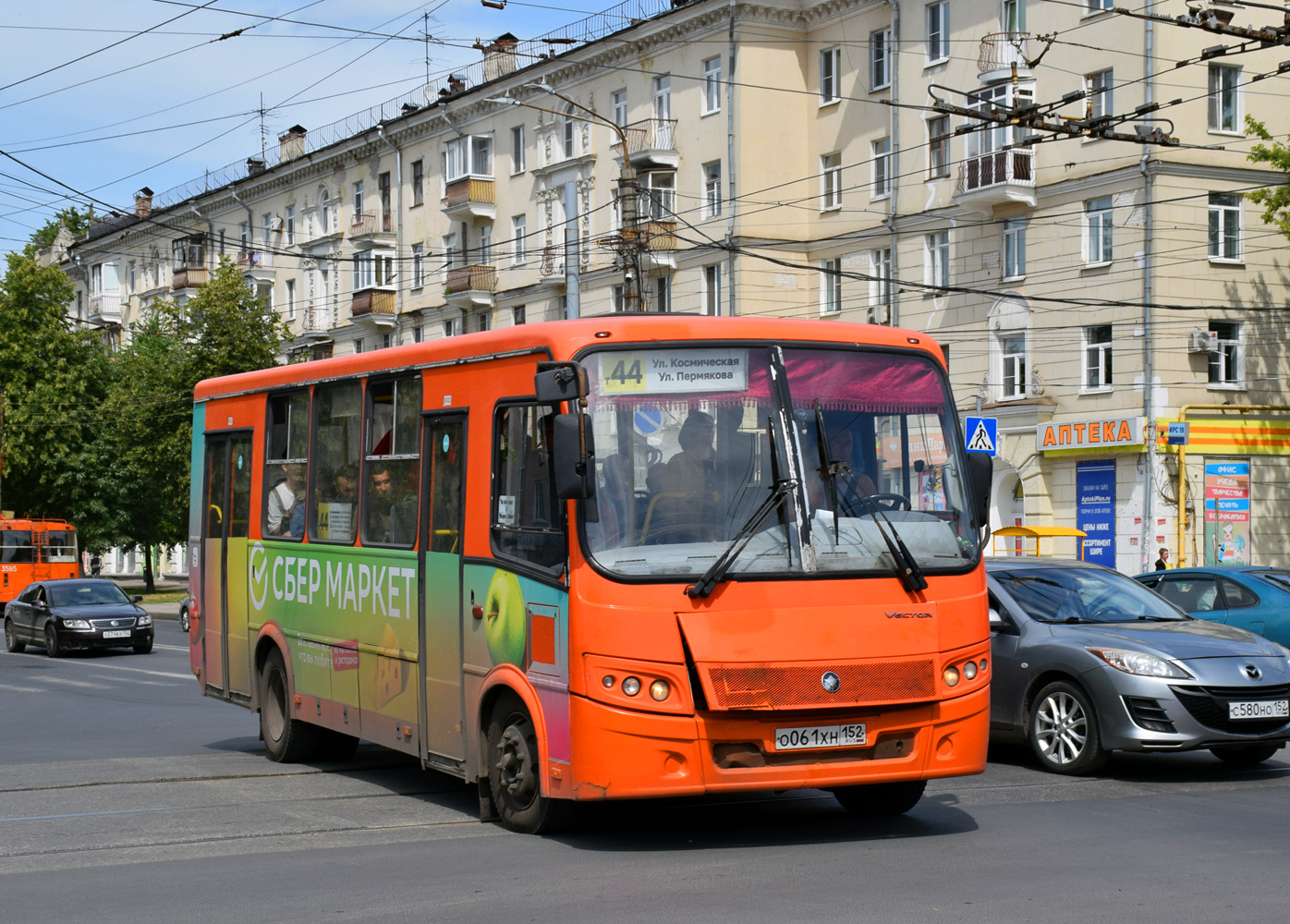 Нижегородская область, ПАЗ-320414-05 "Вектор" № О 061 ХН 152