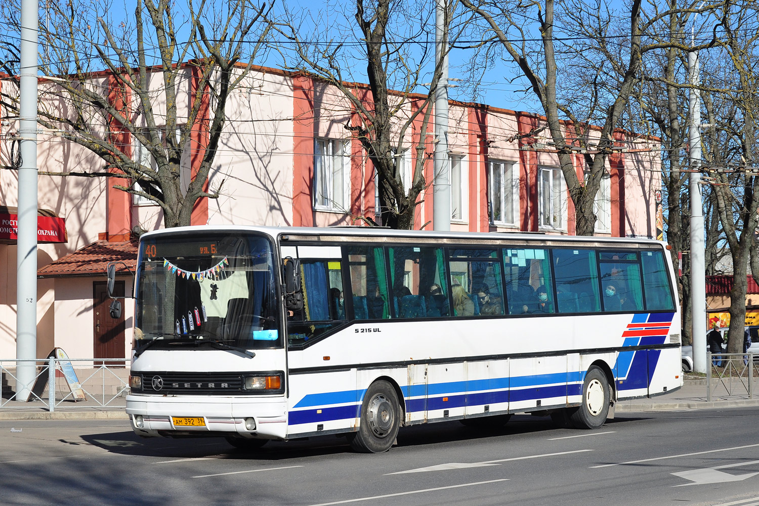 Калининградская область, Setra S215UL № АМ 392 39