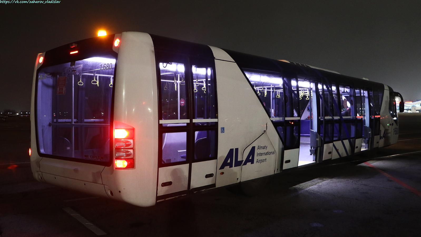 Алматы, Neoplan N9022 Apron № 1-680