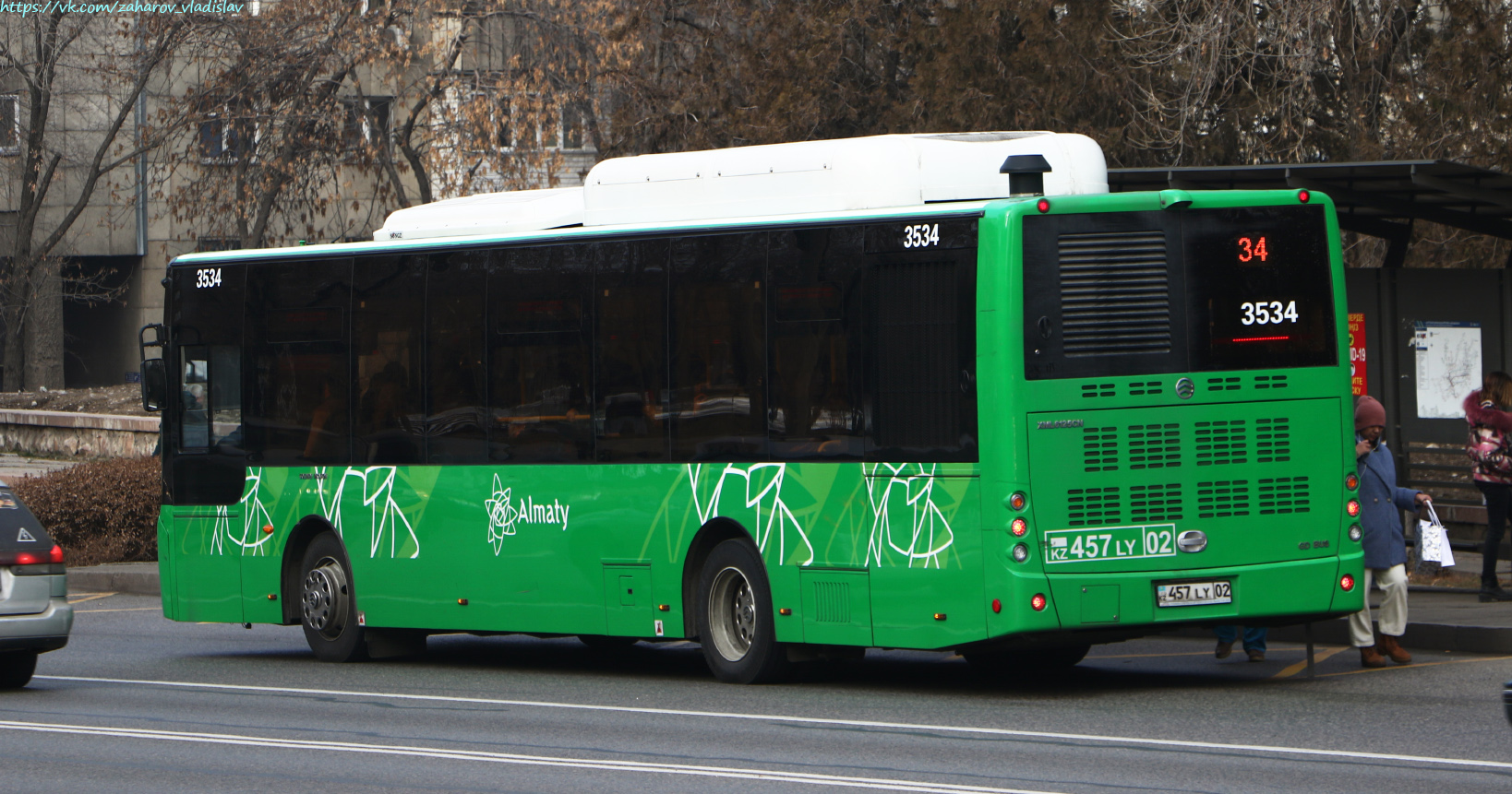 Алматы, Golden Dragon XML6125CN (Hyundai Trans Auto) № 3534