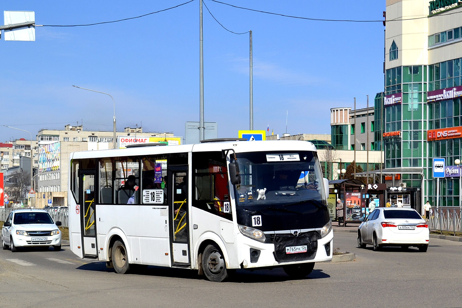 Ставропольский край, ПАЗ-320405-04 "Vector Next" № М 765 РК 126