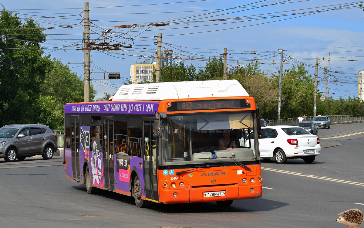 Нижегородская область, ЛиАЗ-5292.67 (CNG) № 15461