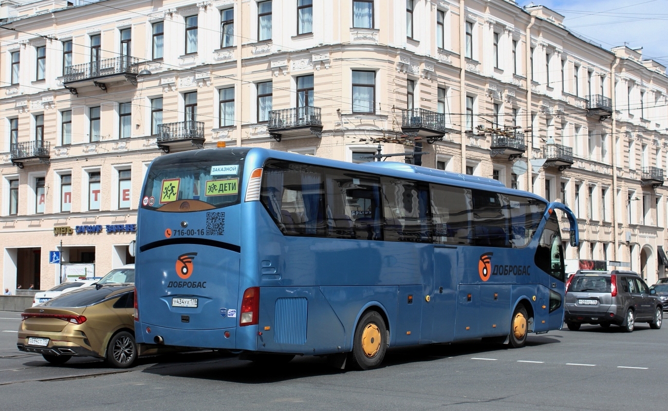Санкт-Петербург, Yutong ZK6129H № У 434 УХ 178