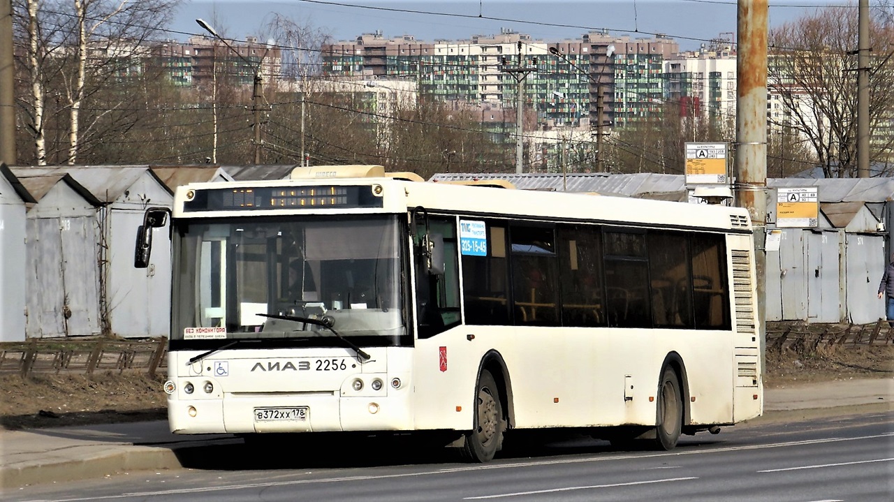 Санкт-Петербург, ЛиАЗ-5292.60 № 2256