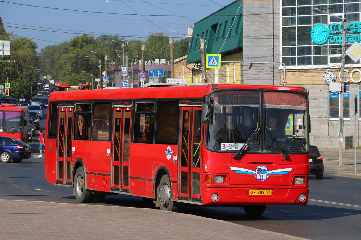 Кировская область, ЛиАЗ-5256.53 № АК 889 43