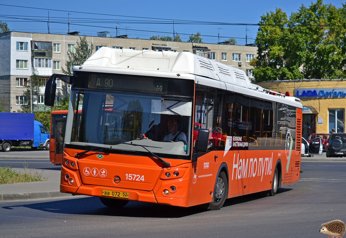 Нижегородская область, ЛиАЗ-5292.67 (CNG) № 15724